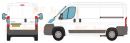 Citroen Relay Medium Wheel Base (L2)-Low Roof (H1) 2006 Onwards Roof Racks