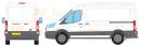 Ford Transit H2 L2 2014 Onwards Rhino Roof Racks
