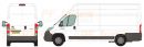 Citroen Relay H3 L4 2006 Onwards Rhino Roof Racks