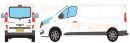 Fiat Talento L2 H1 LWB Rear Tailgate Doors 2016 Onwards Rhino Roof Racks