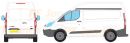 Ford Transit Custom H2 L1 Twin Doors 2013 Onwards Rhino Roof Racks