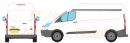 Ford Transit Custom H2 L2 Twin Doors 2012 Onwards Rhino Roof Rack