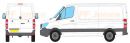 Mercedes Sprinter 2006-2018 Medium Wheel Base L2-Low Roof H1