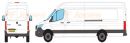 Mercedes Sprinter L4 H2 2018 Onwards Rhino Roof Racks