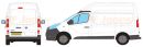 Nissan NV300 Short Wheel Base L1 High Roof H2 2016 Onwards Rhino Roof Racks