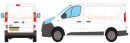 Nissan NV300 Short Wheel Base L1 Low Roof H1 Rear Twin Doors 2016 Onwards Rhino Roof Racks