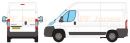 Peugeot Boxer L2 H2 2006 - 2014 Rhino Roof Racks