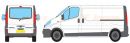 Renault Trafic Long Wheel Base L2 Low Roof H1 Rear Tailgate Door 2002-2014 Rhino Roof Racks