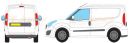 Vauxhall Combo SWB L1 H1 Twin Doors 2012-2018 Rhino Roof Racks