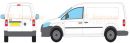 Volkswagen Caddy Maxi L2 Twin Doors 2010-2015 Rhino Roof Racks