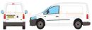Volkswagen Caddy L2 Twin Door 2015 Onwards Rhino Roof Racks