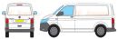 Volkswagen T6 Transporter Short Wheel Base L1 Rear Tailgate Door 2015 Onwards Roof Racks