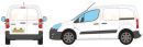Peugeot Partner 2018 Onwards L1 H1 Rhino Roof Racks
