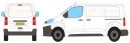 Vauxhall Vivaro L2 Tailgate Door Rhino Roof Racks