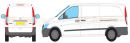Mercedes Vito Extra Long Wheel Base L3 Rear Tailgate Door 2003-2015 Rhino Roof Racks
