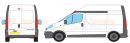Renault Trafic Short Wheel Base (L1)-High Roof (H2) 2002-2014 Roof Racks