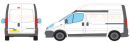 Vauxhall Vivaro Short Wheel Base (L1)-High Roof (H2) 2001-2014 Roof Racks