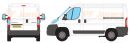 PPeugeot Boxer H1 L1 2006 - 2014 Rhino Roof Racks