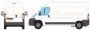 Peugeot Boxer Long Wheel Base (L3)-High Roof (H2) 2006 Onwards Roof Racks