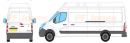 Vauxhall Movano Extra Long Wheel Base L4)-High Roof H2 2010 Onwards Rhino Roof Racks
