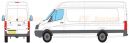 Volkswagen Crafter L4 H2 Rhino Roof Racks