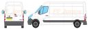 Nissan NV400 Long Wheel Base (L3)-High Roof (H2) Roof Racks