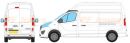 Vauxhall Vivaro Long Wheel Base (L2)-High Roof (H2) 2014 Onwards Roof Racks