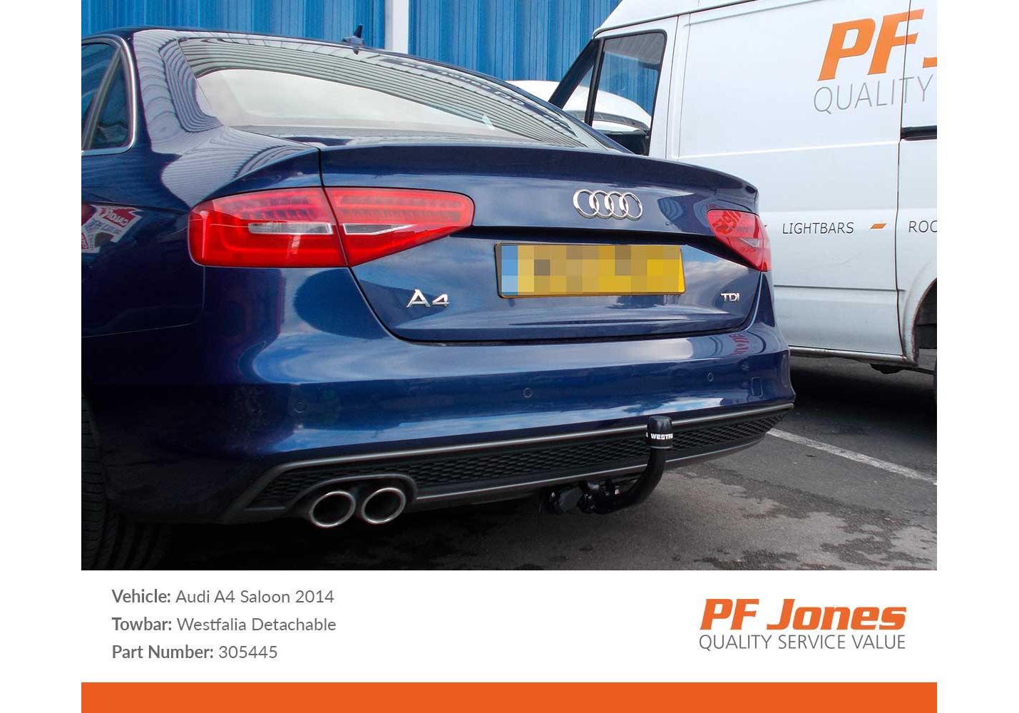 Audi s4 new arrivals towbar