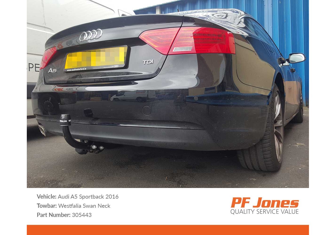 Audi a5 cheap tow bar