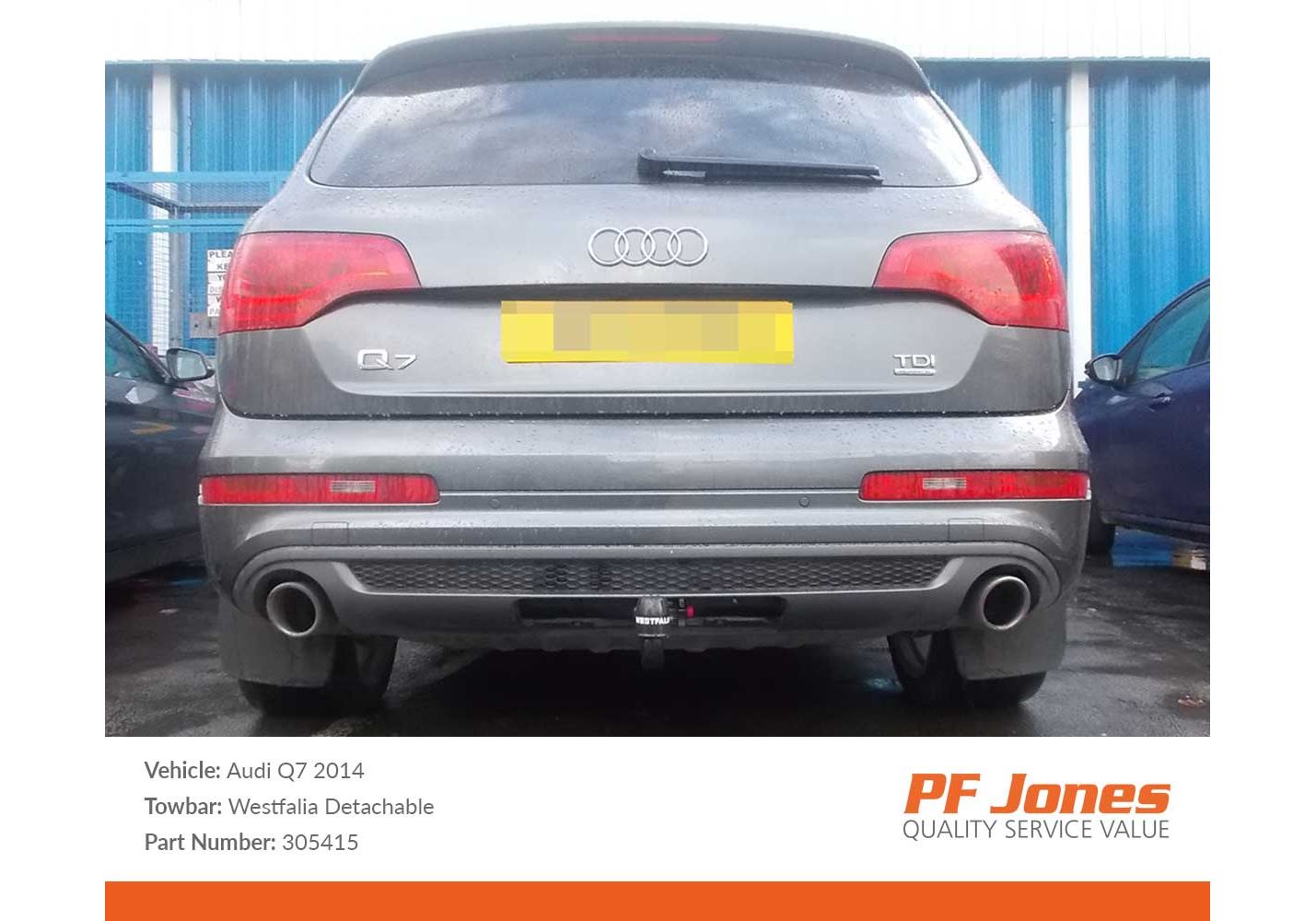 Audi q7 tow bar for deals sale