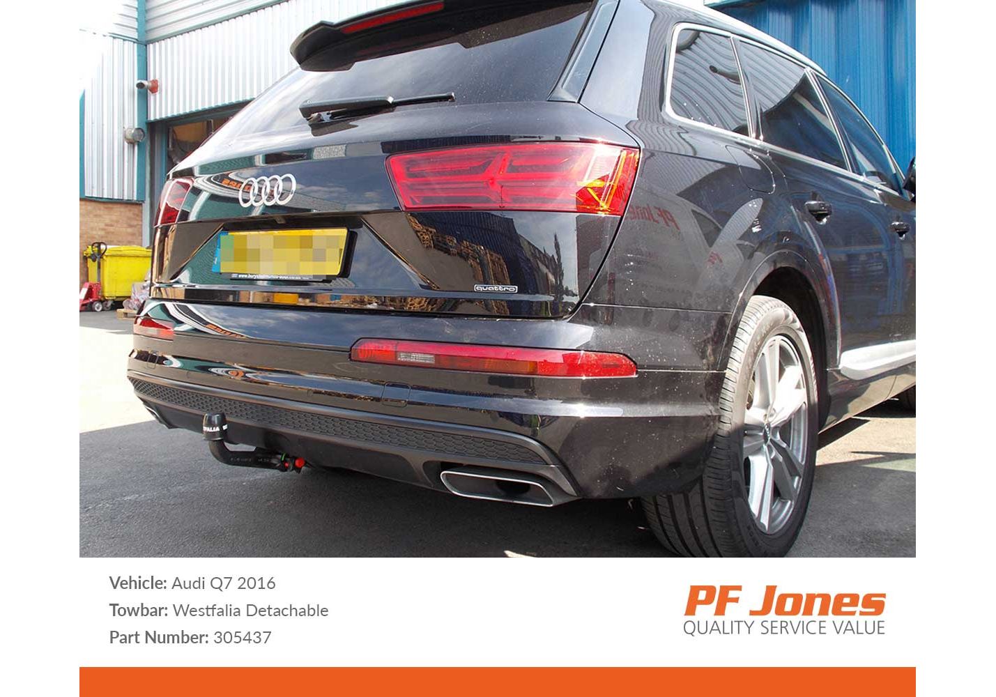 Tow bar for audi q7 hotsell