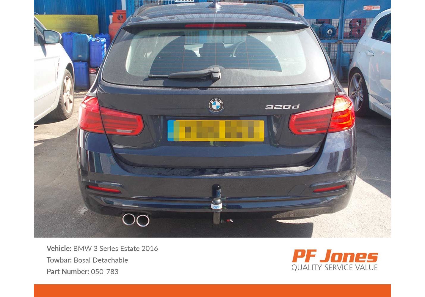Bmw 3 series sales touring tow bar