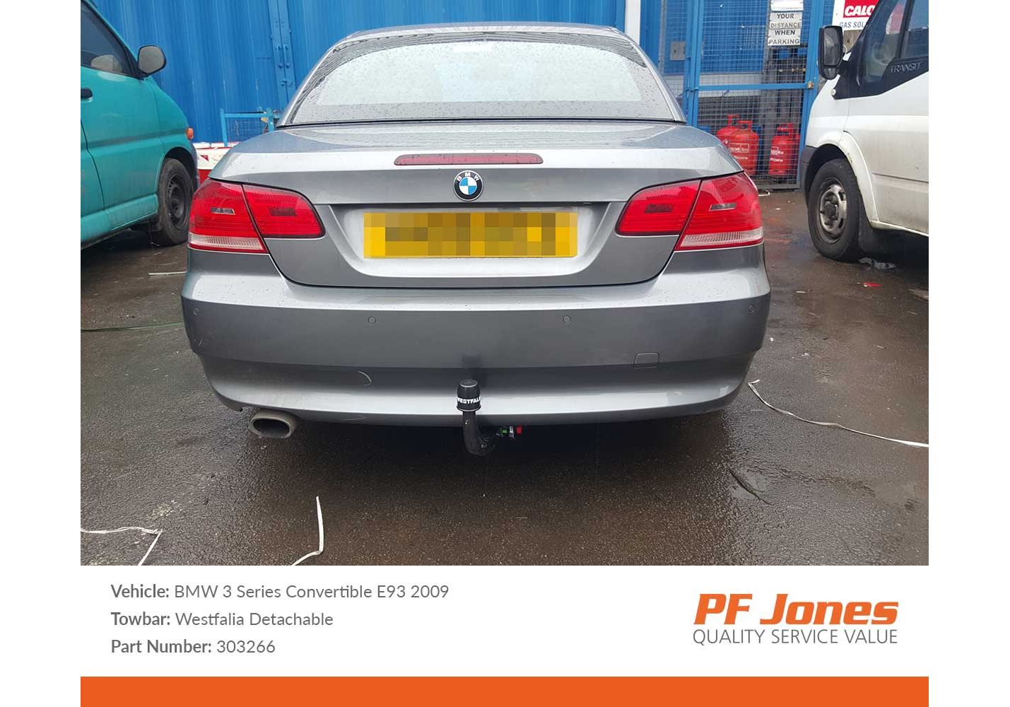 Bmw e92 outlet tow bar