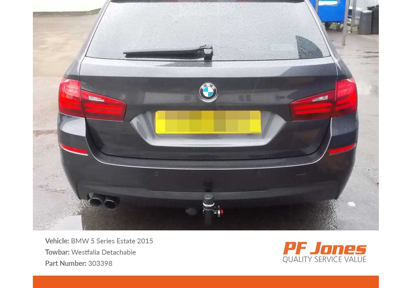 Bmw 520d tow sales bar