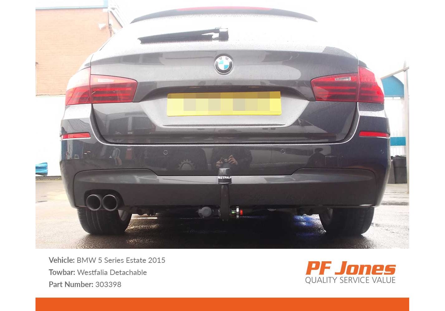 Bmw shop f11 towbar