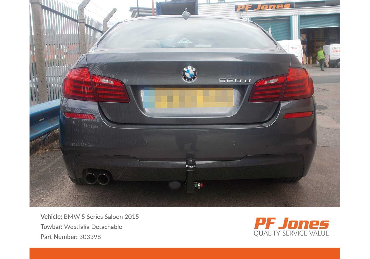 Bmw 5 deals series electric towbar