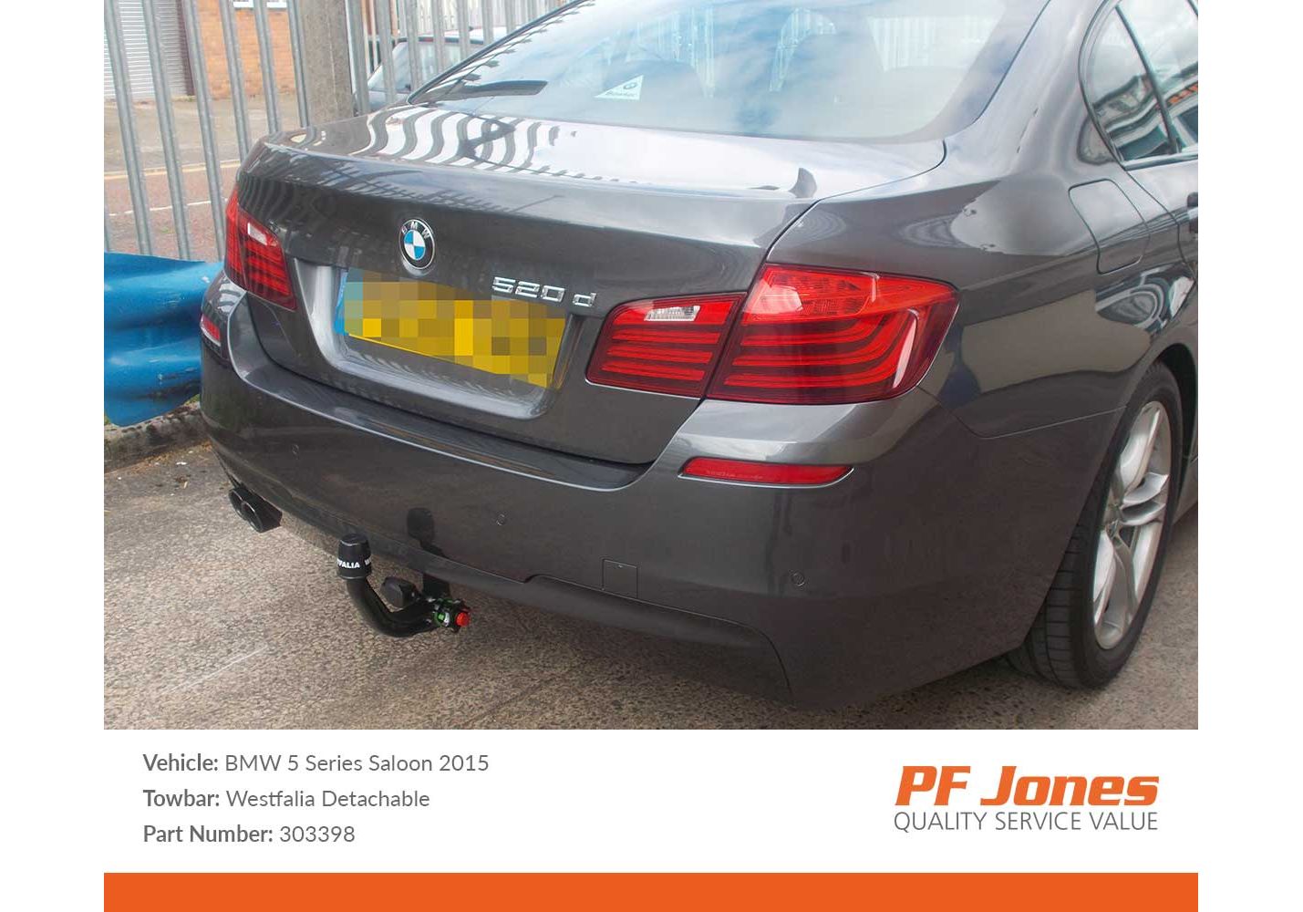 Tow bar bmw 5 hot sale series