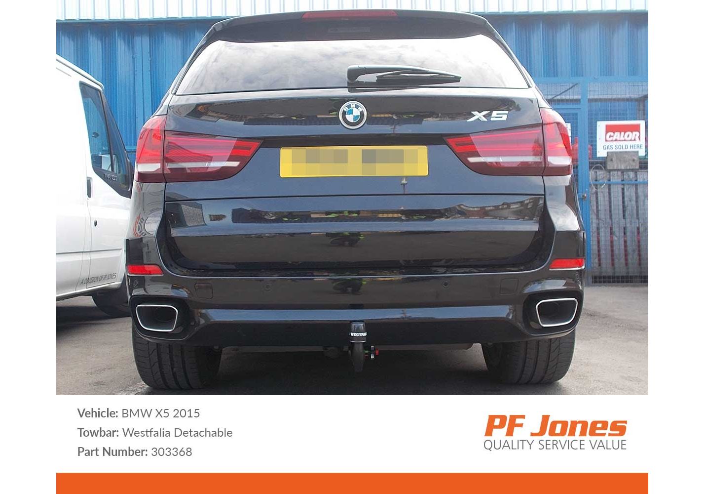 BMW X5 F15 2013 Onwards Westfalia Detachable Towbar
