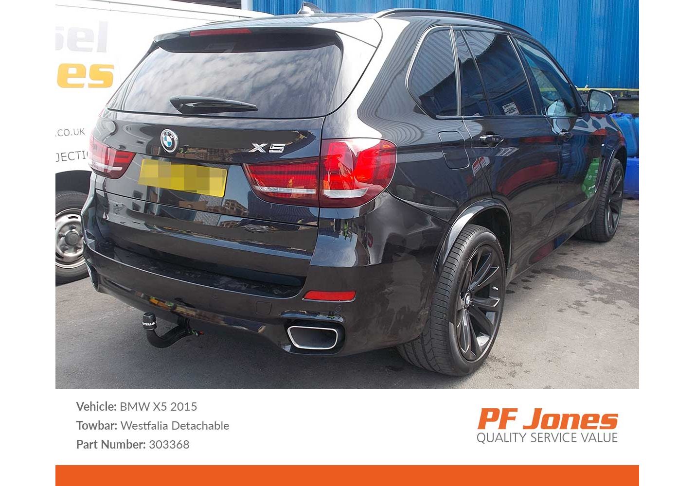 Bmw factory clearance fitted towbar