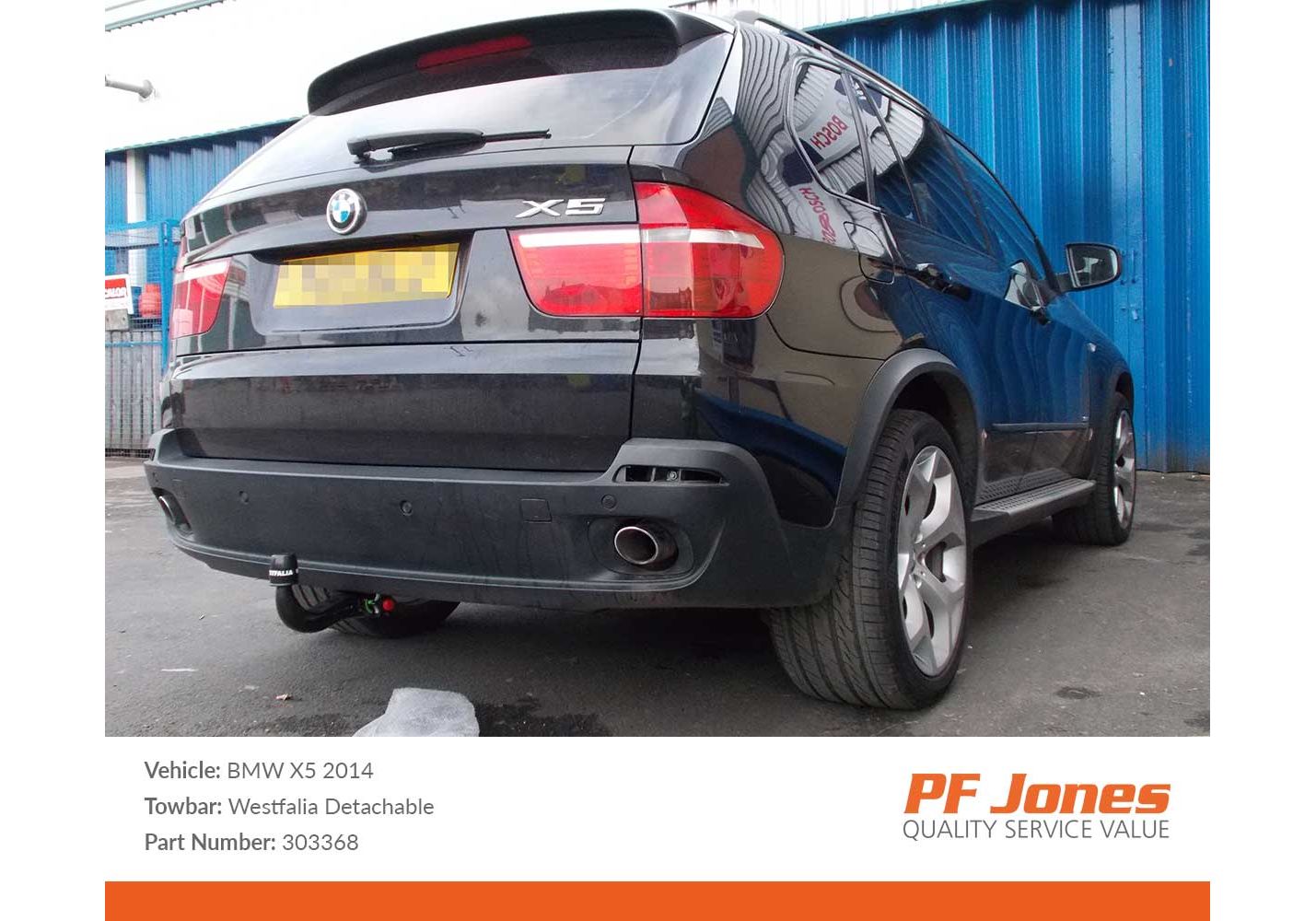 Bmw on sale e70 towbar