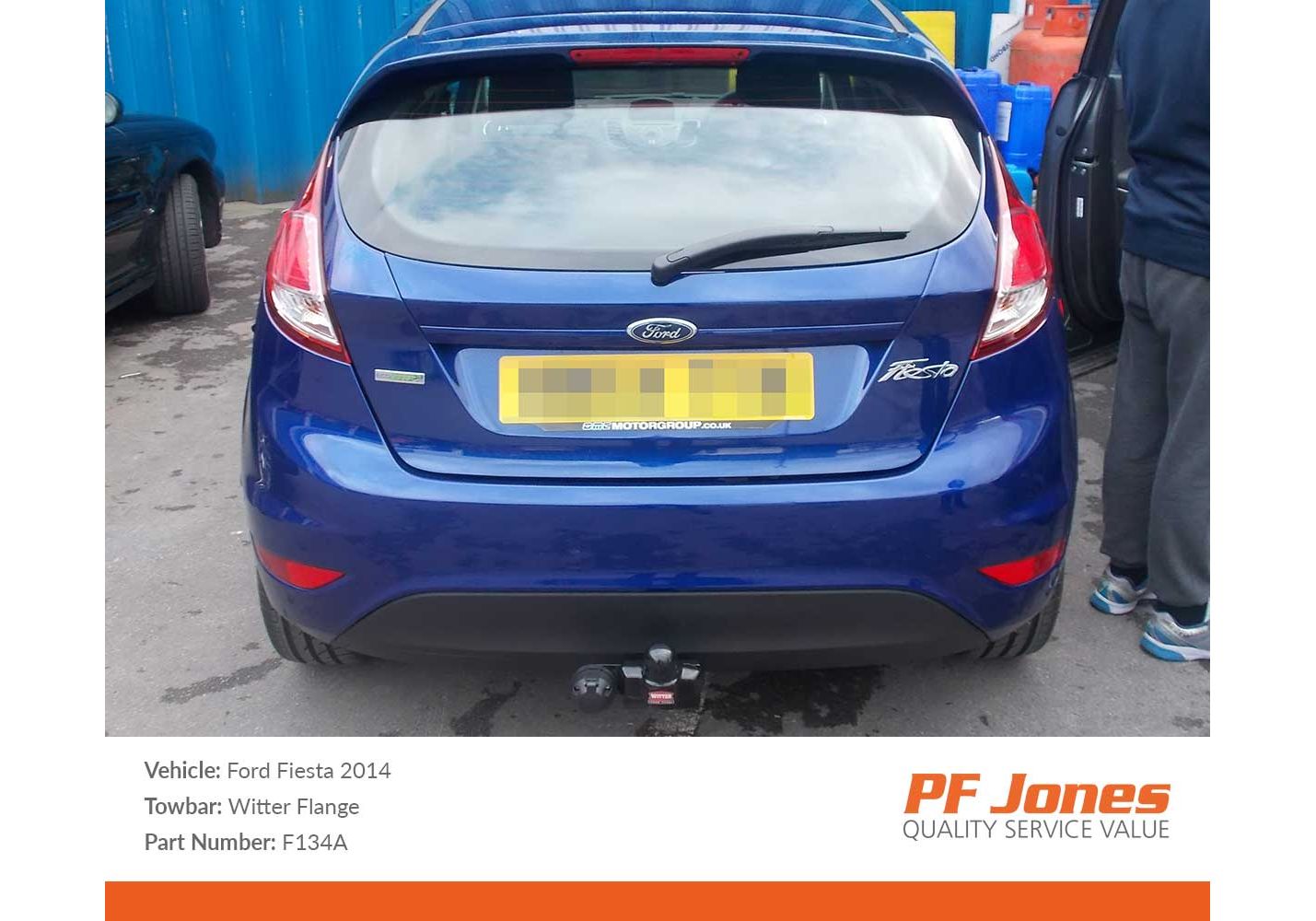 Ford fiesta shop tow bar