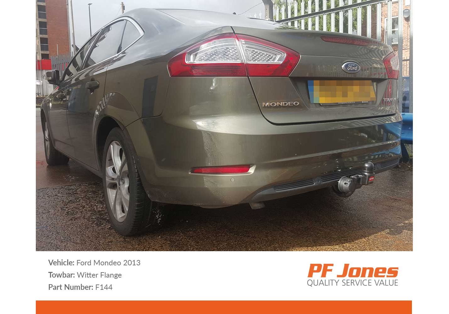Mondeo mk4 store towbar fitting