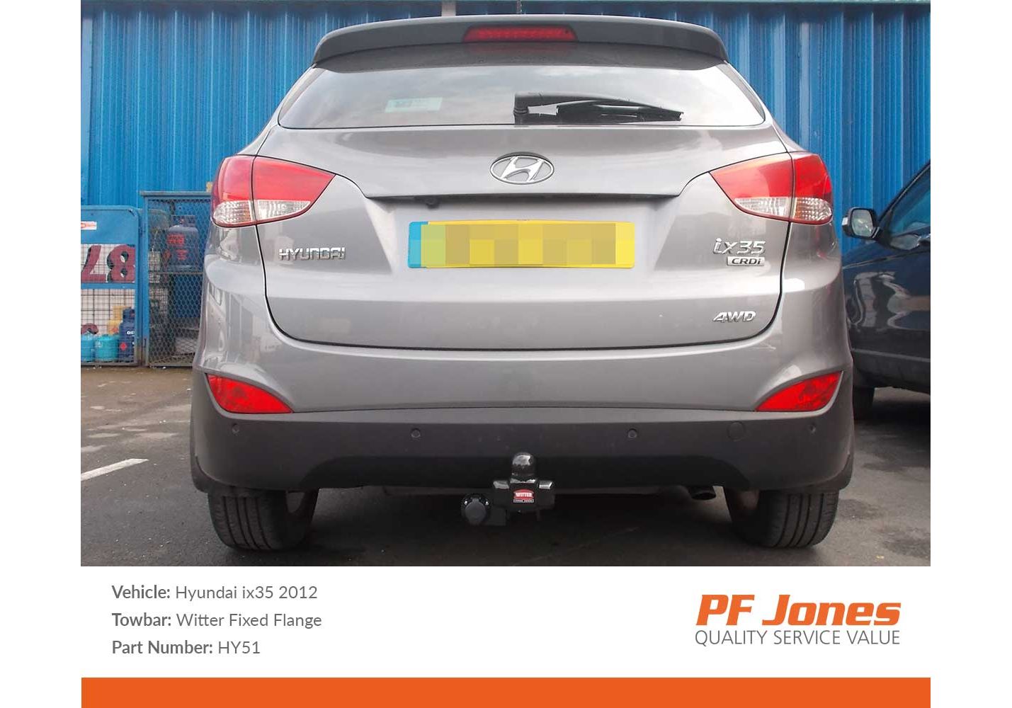 Tow bar sales hyundai ix35