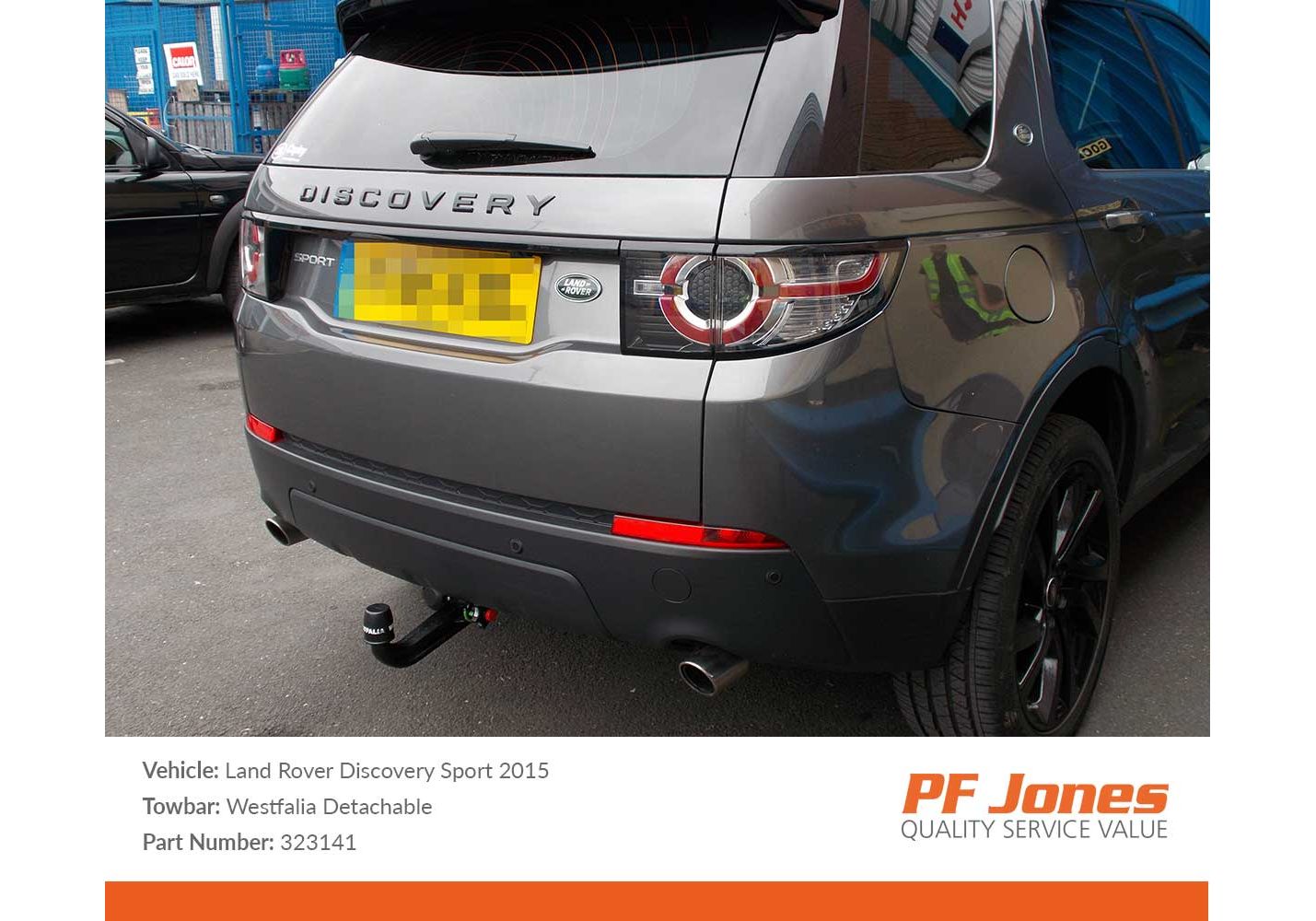 2016 land rover discovery cheap sport tow hitch