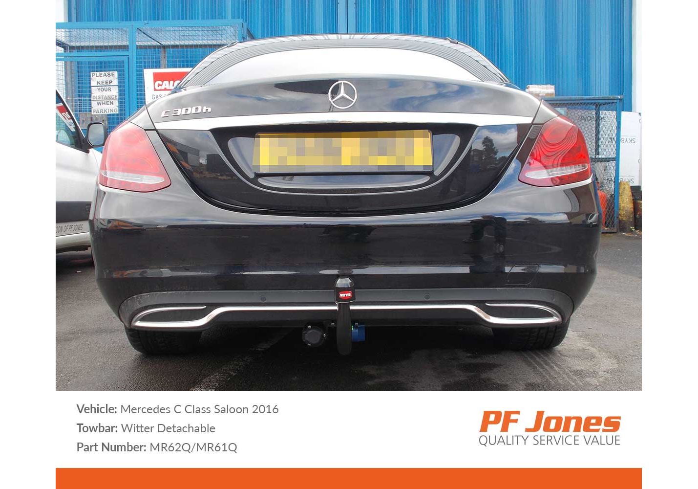 Mercedes shop w205 towbar