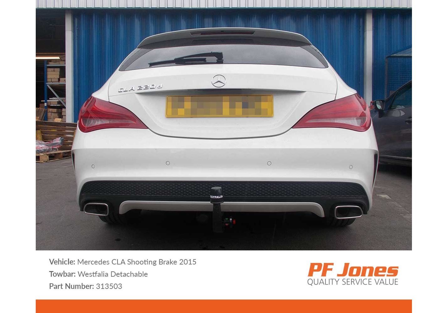 Mercedes cla sale towbar