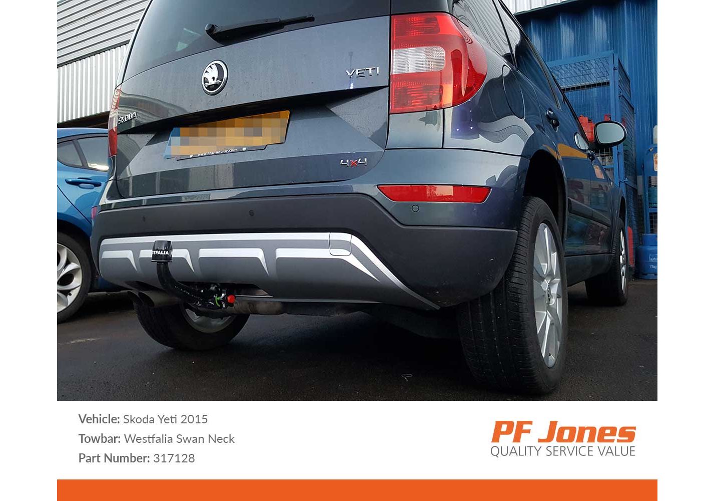Skoda hot sale yeti towbar