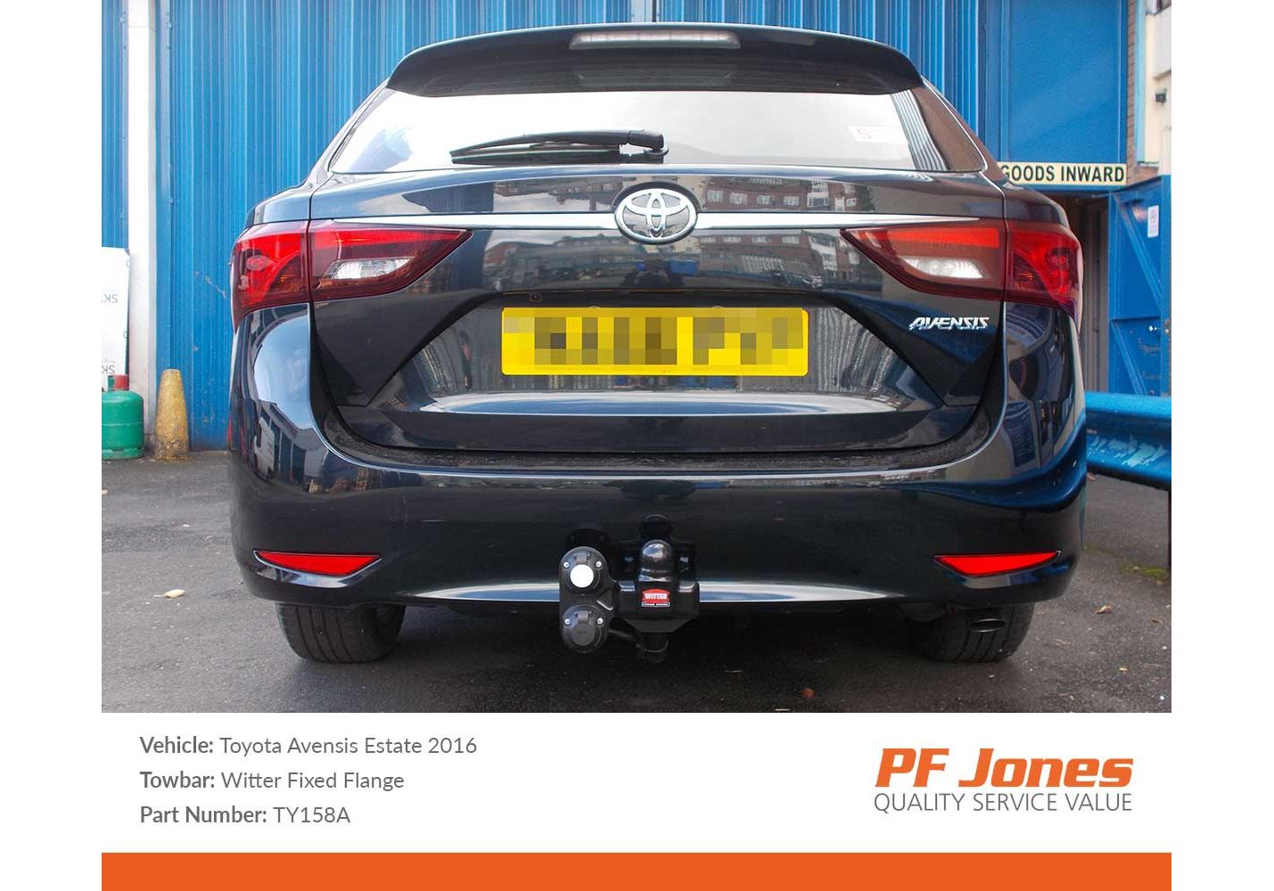 Tow bar for toyota avensis hotsell
