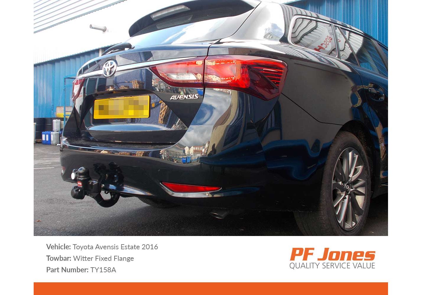 Tow bar cheap for toyota avensis