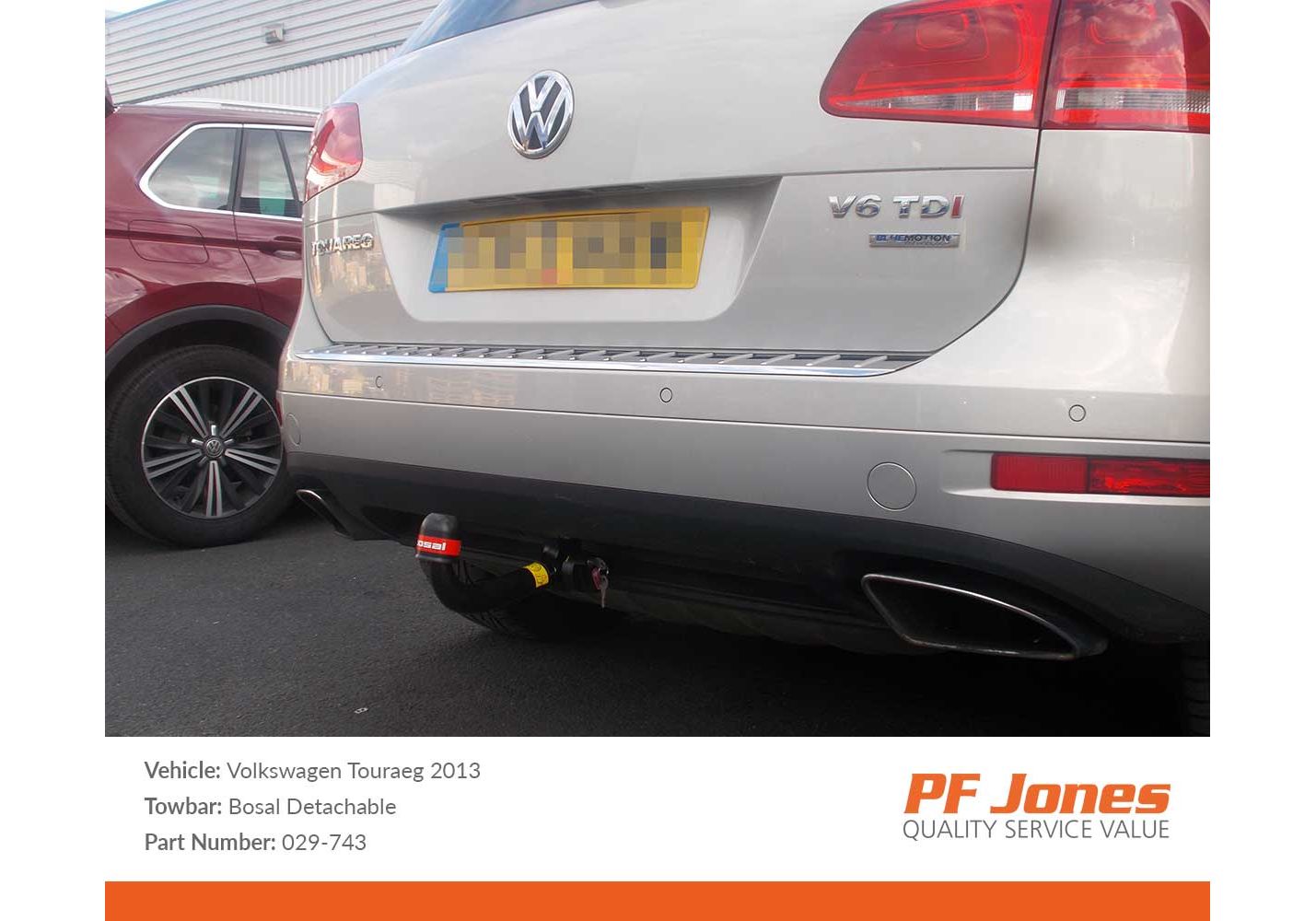 touareg 7p towbar